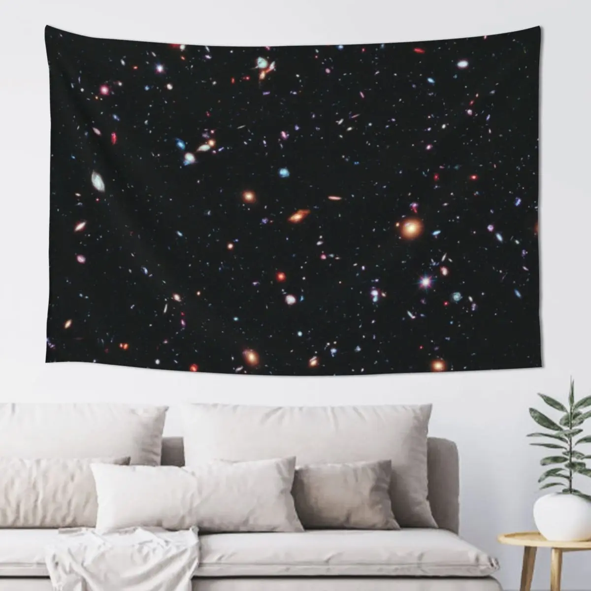 Hubble Extreme Deep Field Image of Outer Space Tapestry Home Decorators Home Decor Accessories Cute Room Things Tapestry