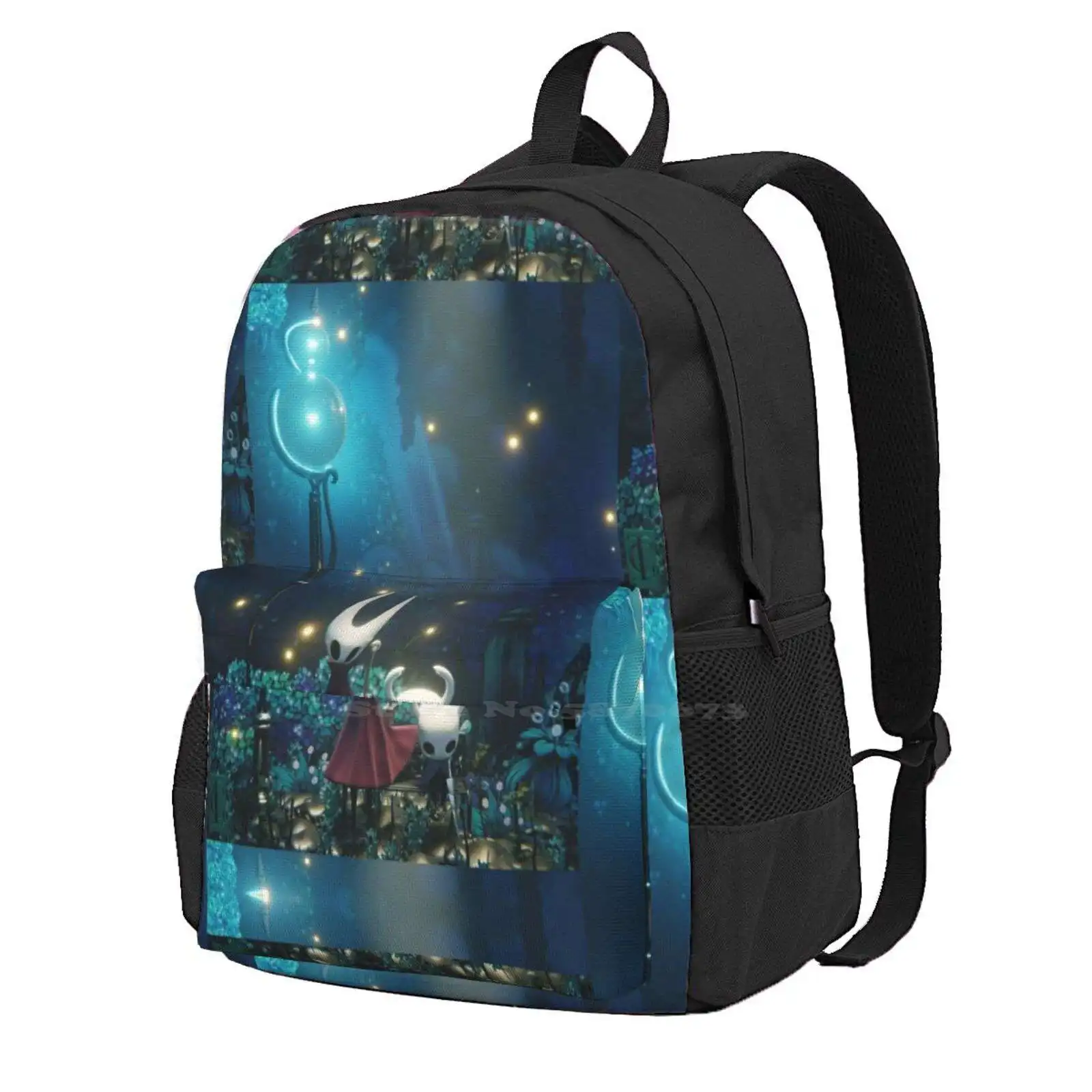 

Knight And Hornet Rest School Bags For Teenage Girls Laptop Travel Bags Hollow Knight Hornet Greenpath Queen Gardens Silksong