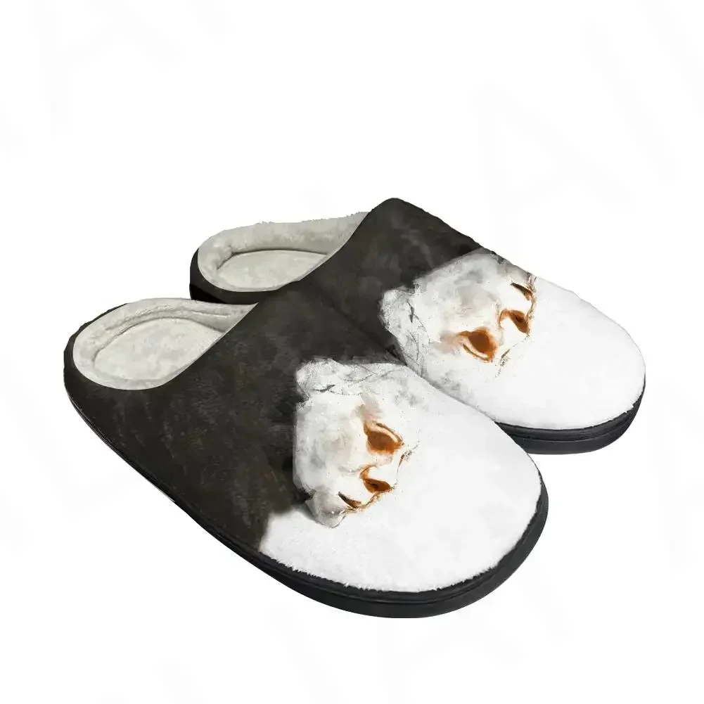 Hot Michael Myers Fashion Cotton Custom Slippers Mens Womens Sandals Plush Casual Keep Warm Shoes Thermal Comfortable Slipper