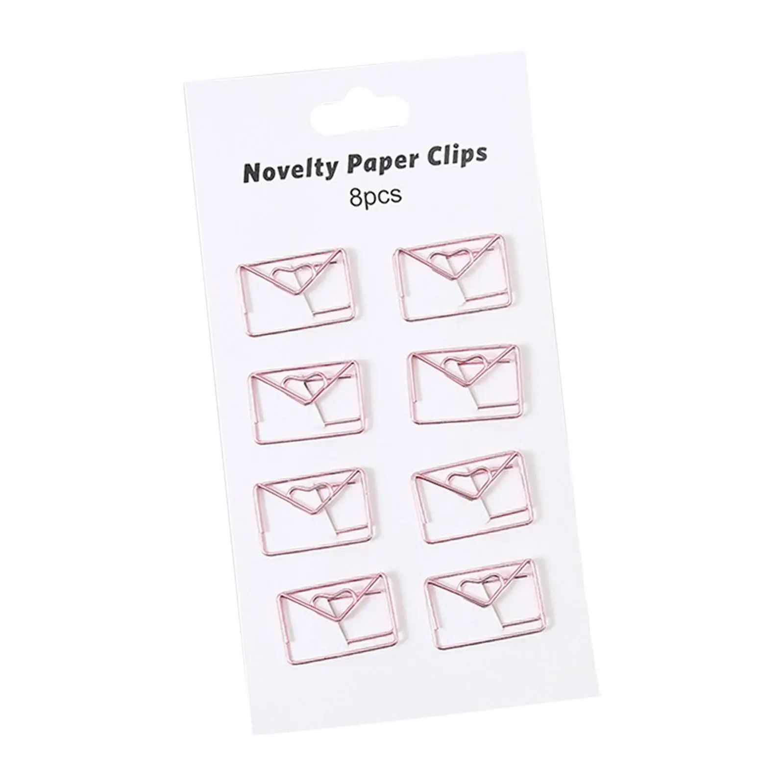 2-4pack 8x Novelty Paper Clips Metal Party Invitation Card Document Organization