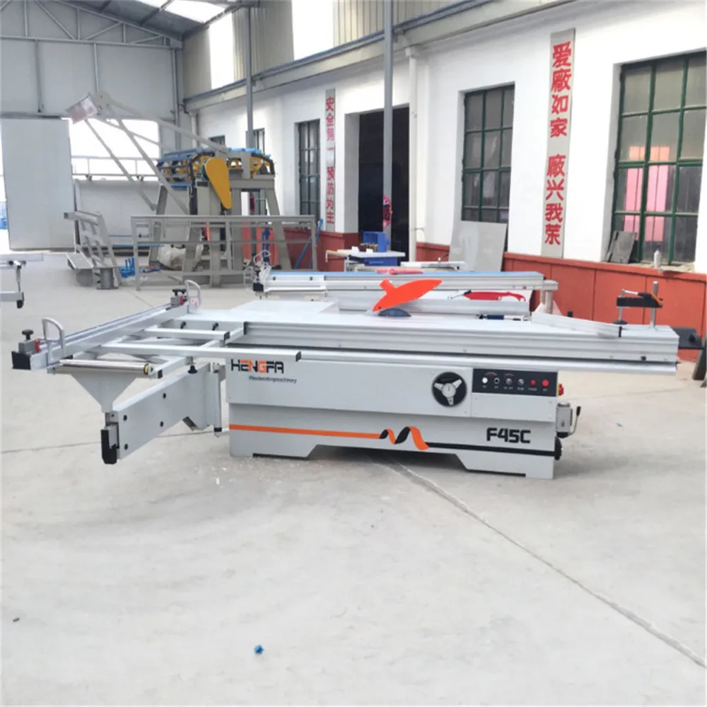 Sierra de formato cuadrado de 3000mm con sierra de puntuación precio de fábrica/sierra de panel de madera con sierra de mesa deslizante de 45 grados/tablero