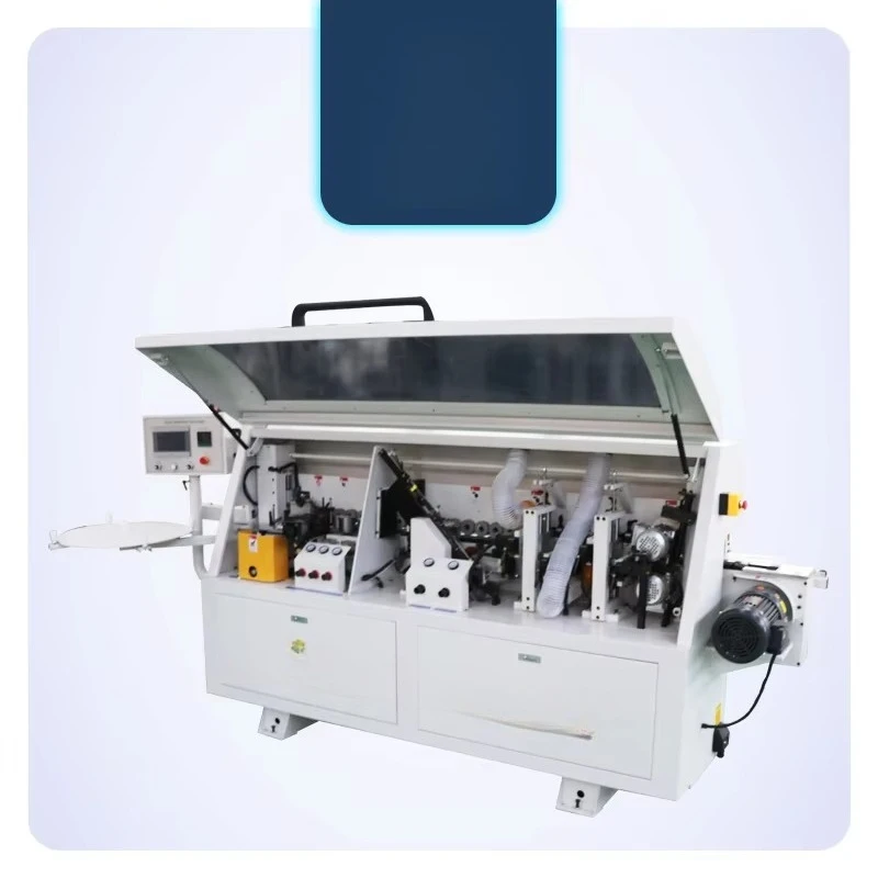 Fully Automatic Furniture Cabinet Edge Banding Machine for Small Workshops