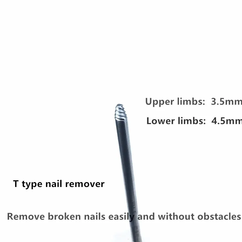Bone Screw Extractor Veterinary Orthopedic Tool T‑type Broken Nail Remover Slip Extractor For Pet Animal Use