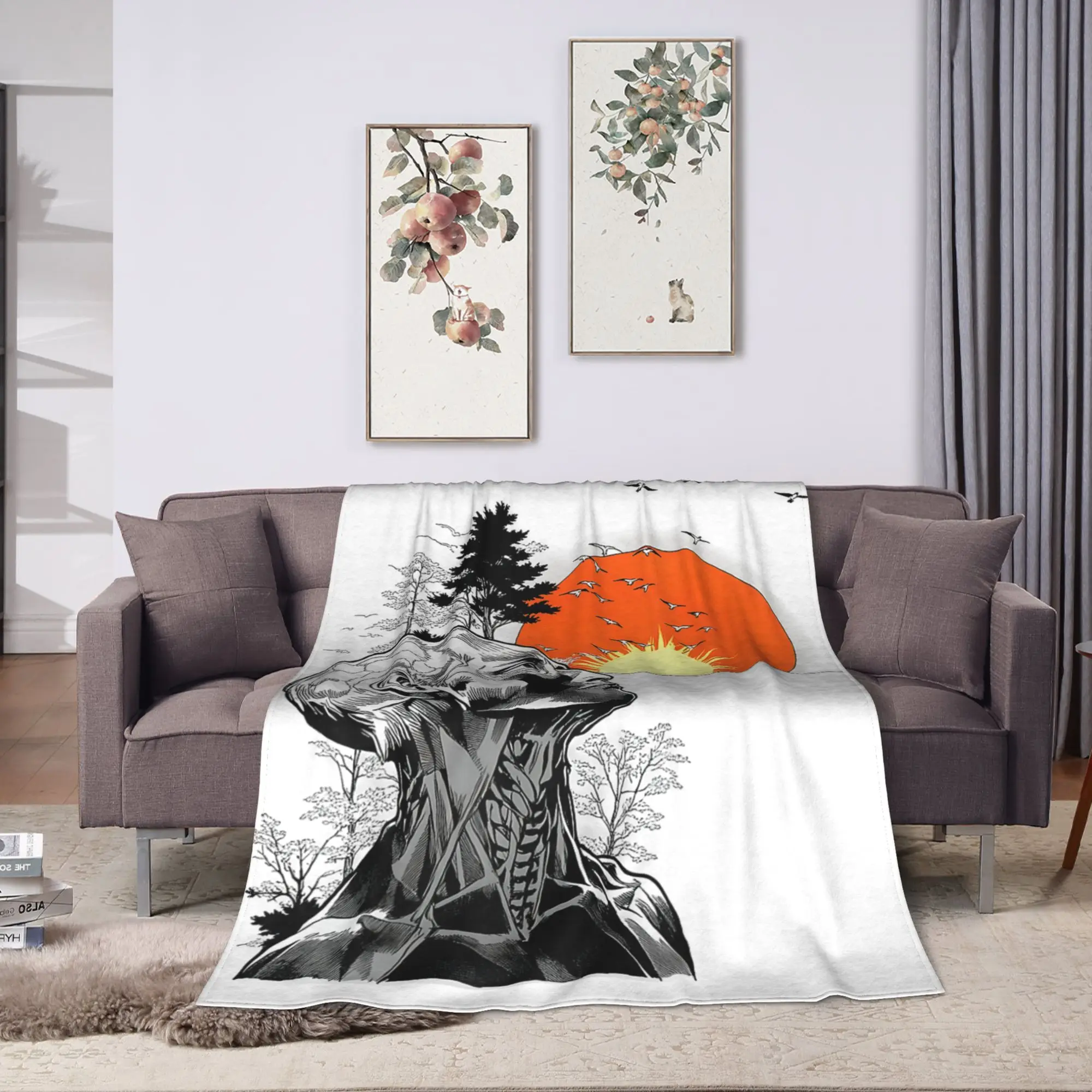 Alan Hangover Blanket Quality Warm Soft  Bedding Throws Winter Girls Boys Bedroom Aesthetic Bedspread