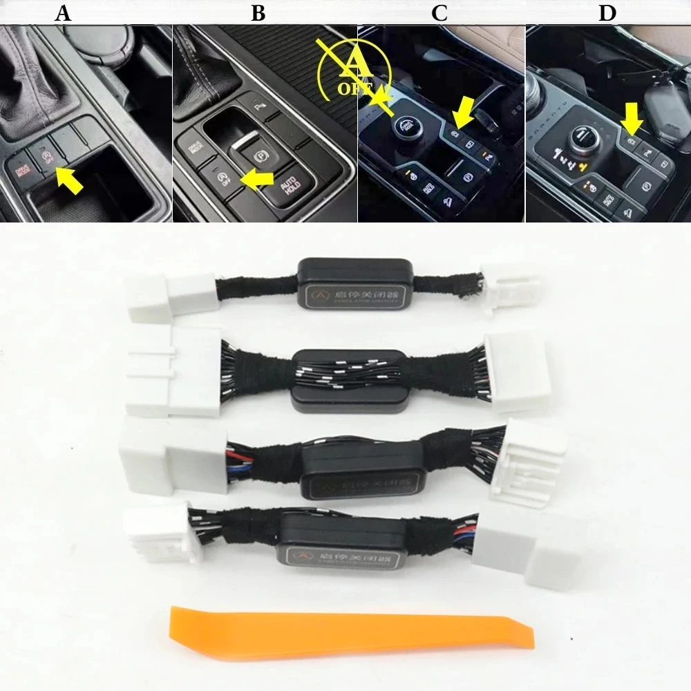 Auto Idle Start Stop Canceller Eliminator Engine Closer Off Device Disable Delete Control Plug Cable For Kia Sorento 2015-2024