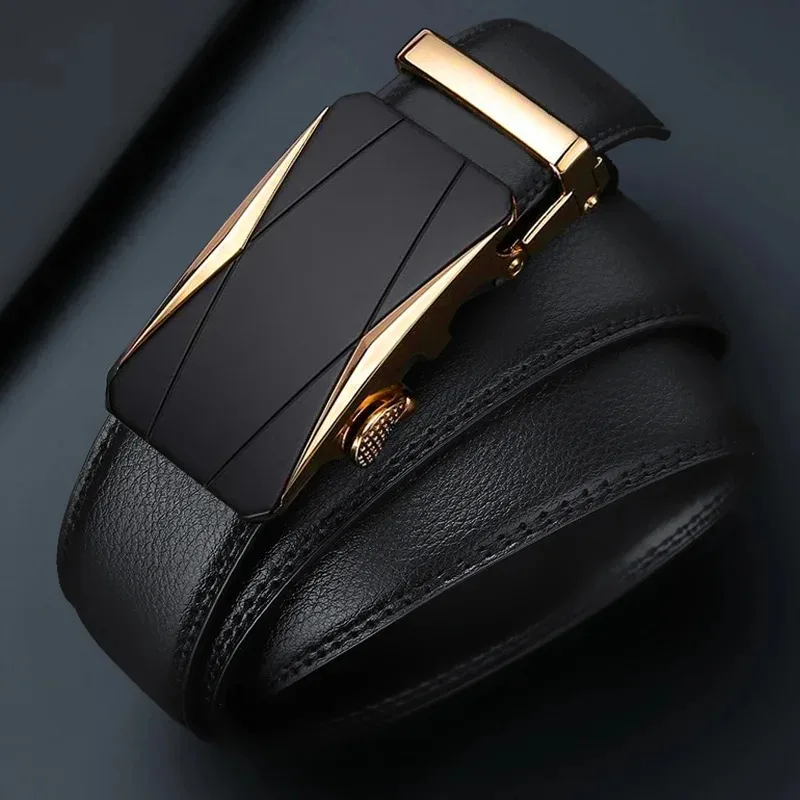 Personalisierter Herren-Gürtel mit automatischer Schnalle, große Größe 105–140 150 160 170 cm, personalisierter Bund, perfektes Geschenk zum Vatertag – Detail 10