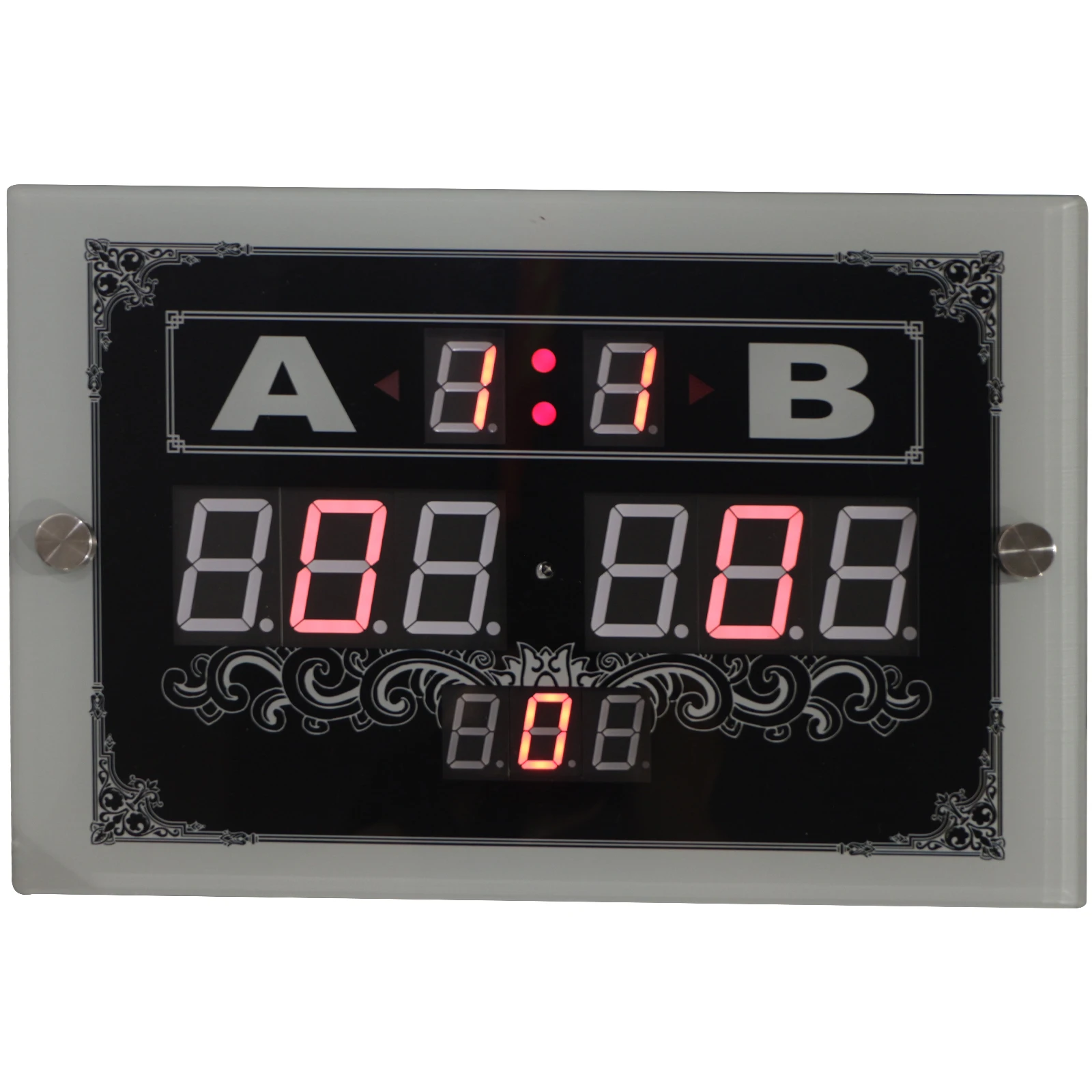 High brightness red LED display digital billiard scoreboard for snooker games