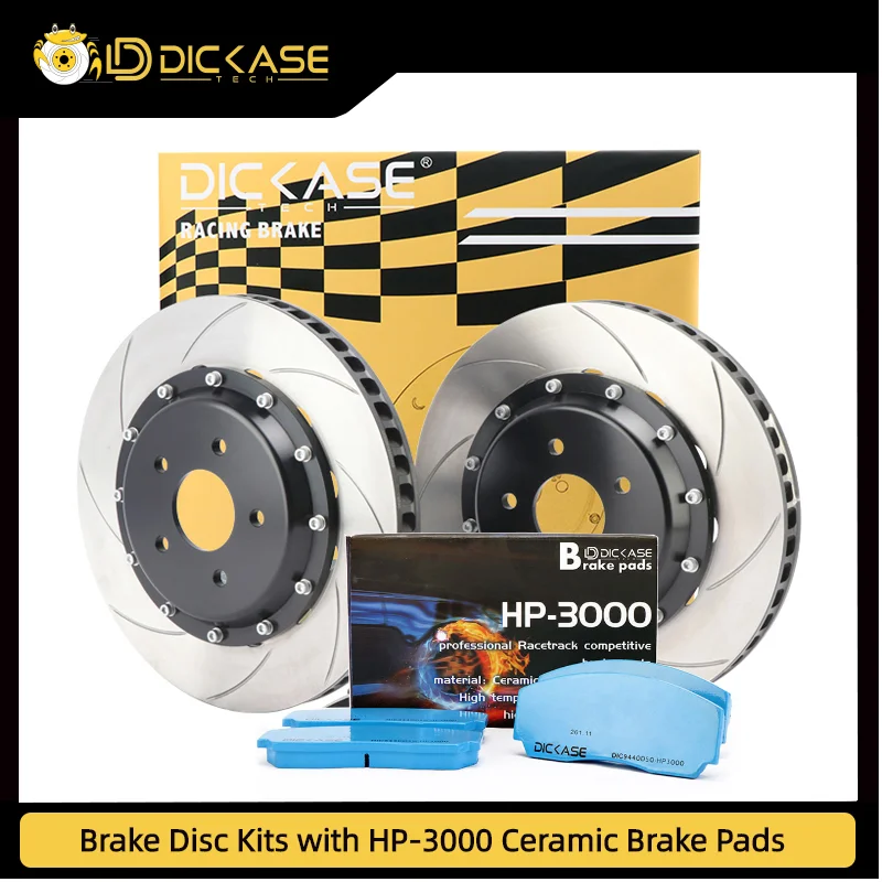 Dickass Brake Disc Kits High Quality Disk Rotor with HP3000 Ceramics Brake Pads for porsche cayenne 955