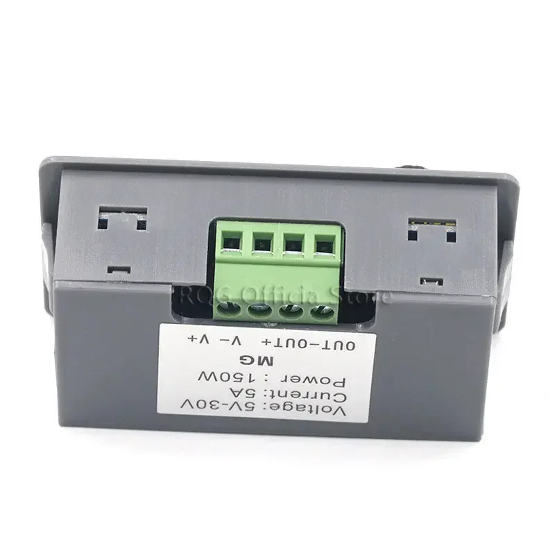 DC 5-30V 12v 24v 5A DC Motor Controller PWM Adjustable Speed Digital display encoder duty ratio frequency MAX 15A ZK-MG