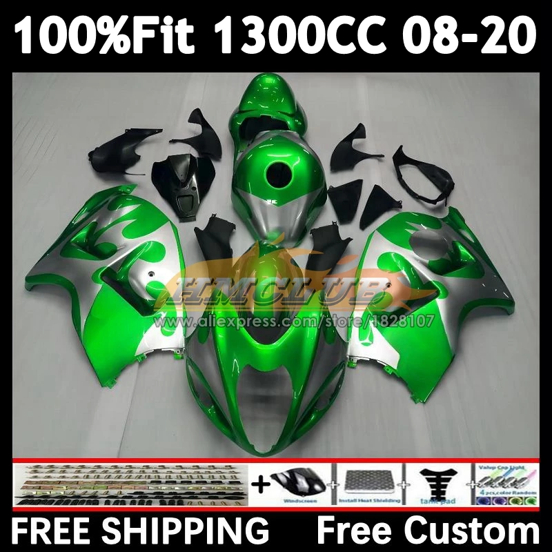 Fairing For SUZUKI Hayabusa GSXR1300 2008 2009 2010 2011 2012 2013 green stock 39No.192 GSXR 1300 2014 2015 2016 2017 2018 2019