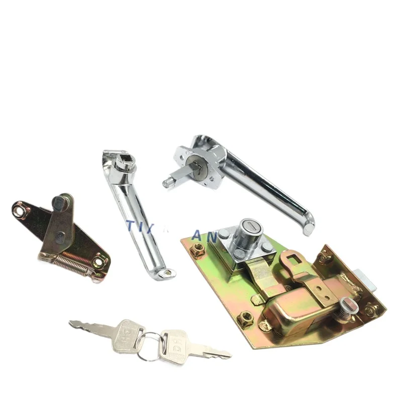 For HD250 400 700 KATO Door lock of Cab Assembly Kato excavator Exterior handle Excavator Parts