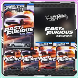 Hot Wheels Car Model Fast & Furious J Series 2025 Ford Honda HNR88 Collection Alloy Cars Custom Model Boy Birthday Toys Gift