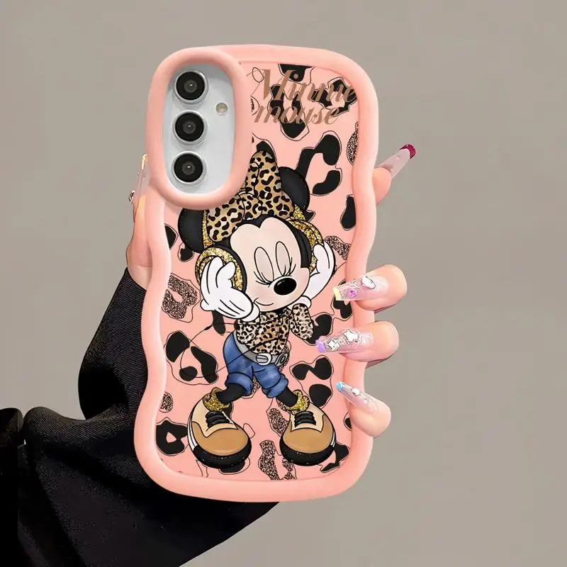 Disney Mickey Minnie Phone Case for Samsung Galaxy A20s A30s A50 A50s A02s A03 Core A04e A05s A11 A12 A13 A14 A15 A21s A51 4G 5G