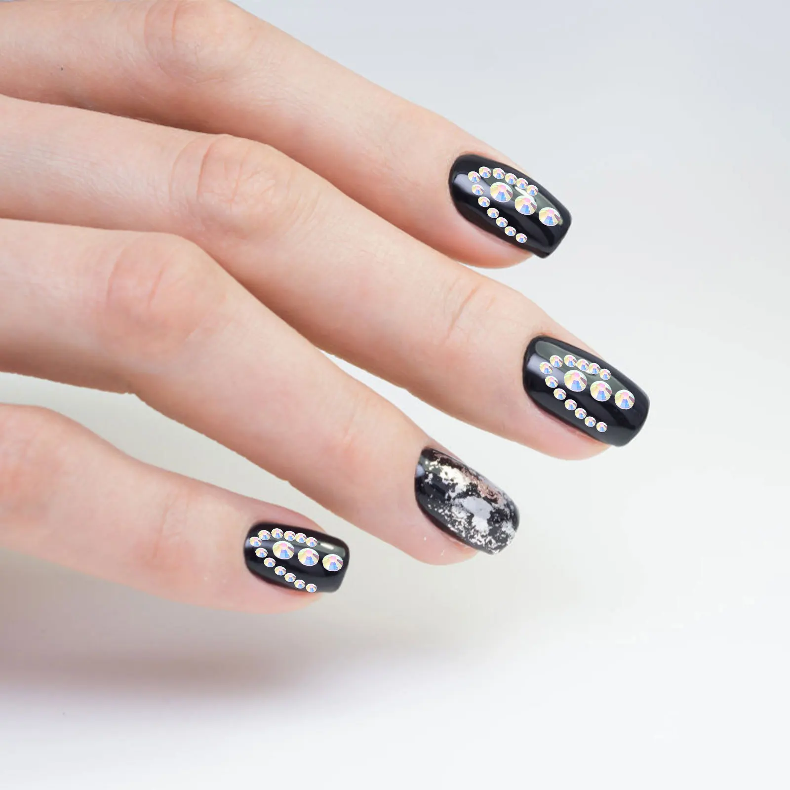 

Nail Art Decorations Shiny Rhinestones Save Time Money Professional Home Use Nail Diamond Manicures Diamond