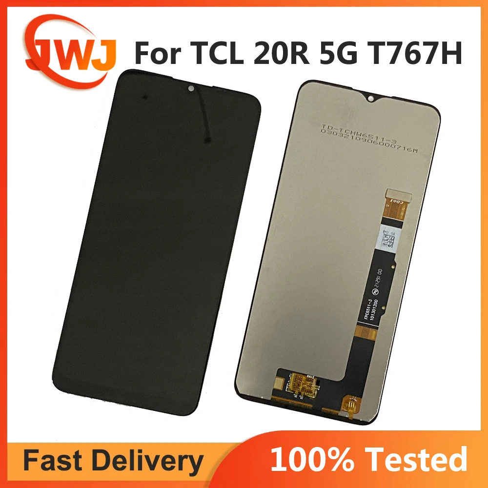 6.52'' Original For TCL 20 R 20R 5G T767H LCD Display Touch Screen Replacement Digitizer Assembly For TCL20 R TCL20R 5G LCD