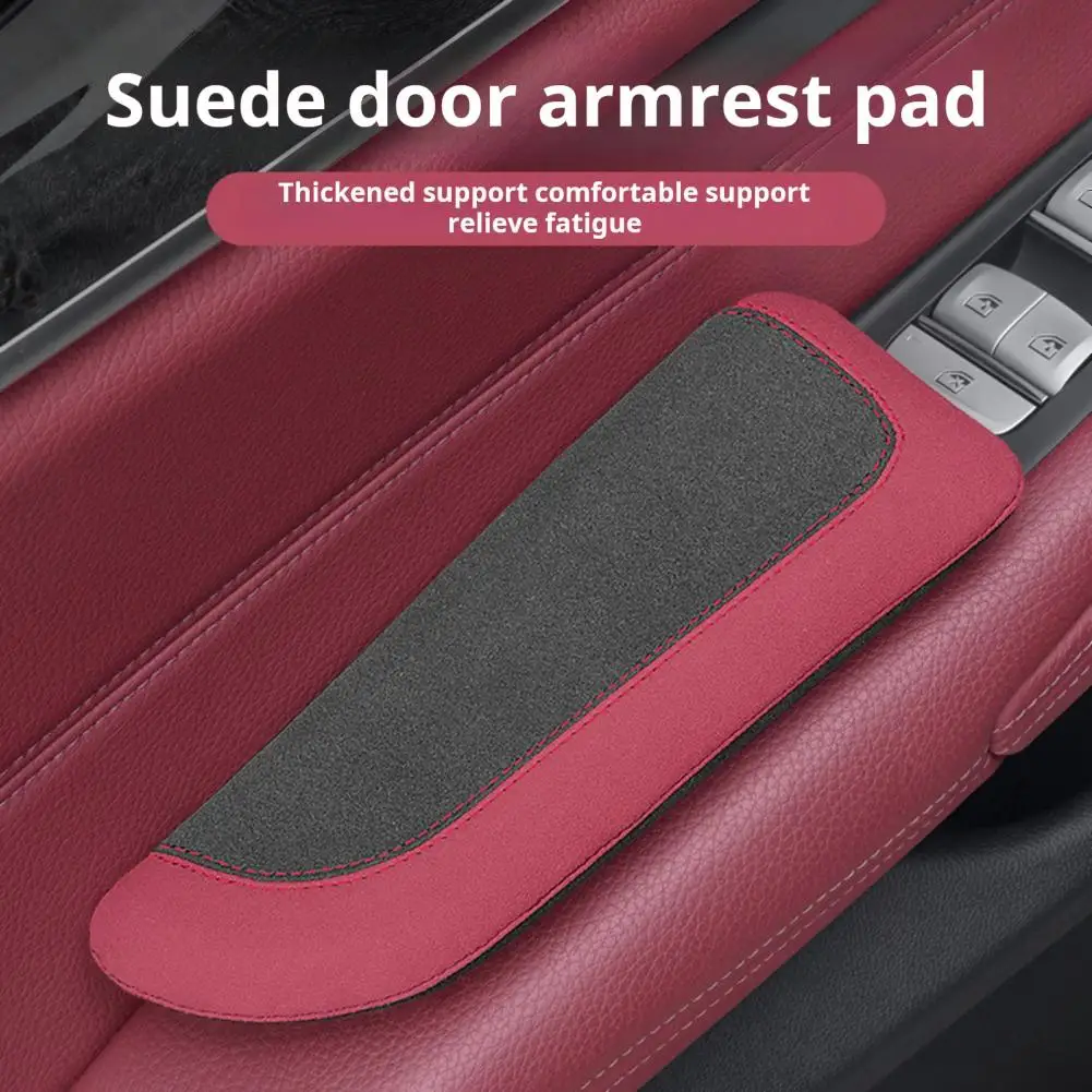 Car Arm Rest Elbow Pad High Elastic Self Adhesive Armrest Protector Universal Car Center Console Elbow Cushion Pad 자동차 손잡이 패드