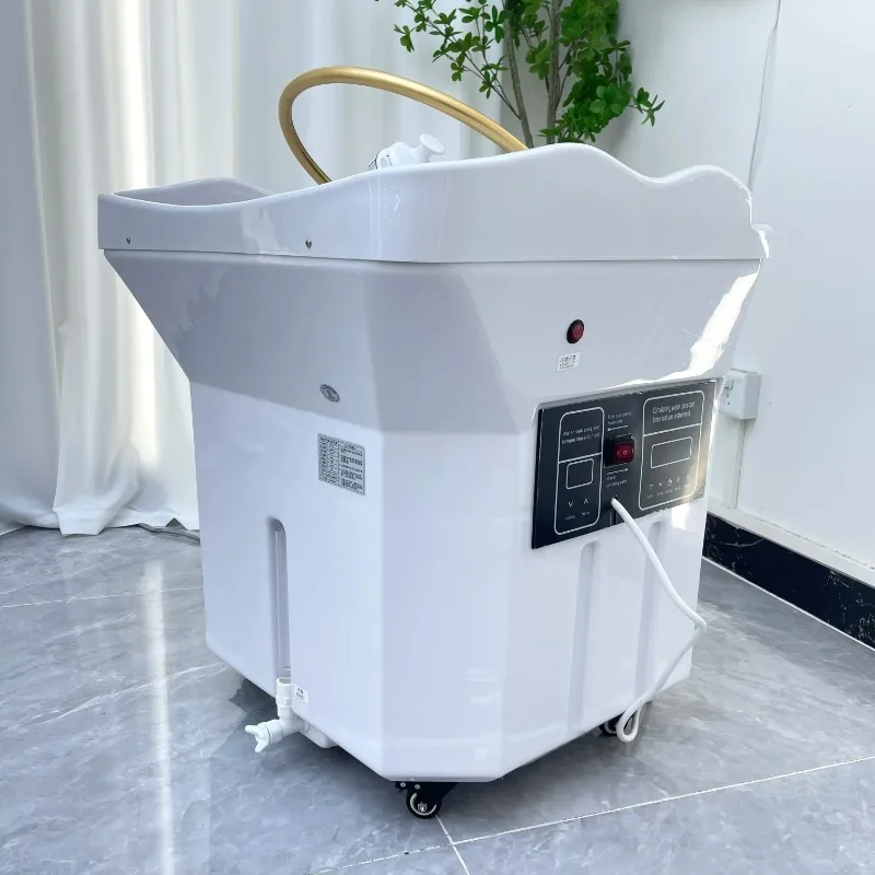 

Minimalism Style Movable Head Spa Equipment Water Circulation Arc Pipes and Steaming Equipment Beauty Salons and Massage Shops