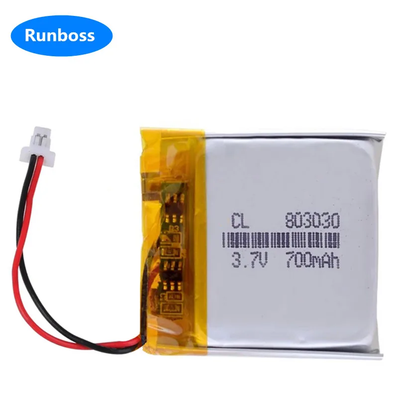 803030 700mAh Li-polimerowy akumulator litowo-wymienna bateria do JBL T600 BT, dostroić 600BTNC GSP753030