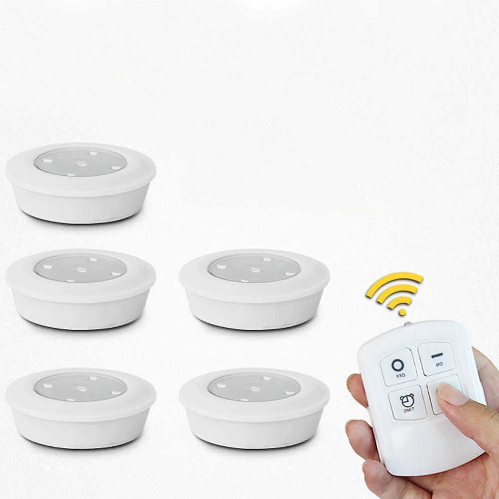 

2 pcs Touch Night Light Wireless LED Cabinet Lights Puck Counter Saving Small Night Lamp