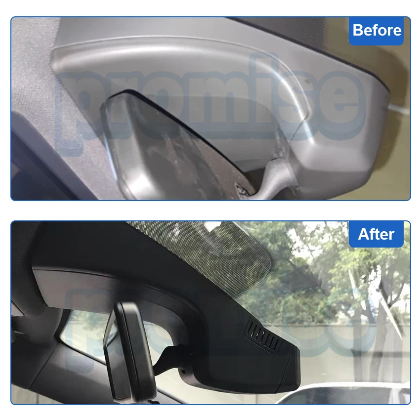 4K HD 2160P التوصيل والتشغيل تركيب جهاز تسجيل فيديو رقمي للسيارات مسجل فيديو واي فاي داش كام ل Volkswagen VW ID4 id 4 2022 التحكم عن طريق تطبيق الهاتف #2