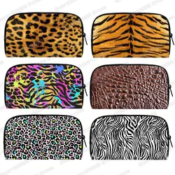 Leopard Zebra Tiger Stripes Print Wallet Women Fashion Purse Phone Lipstick Holder Money Coin Bag Long Wallet Ladies Clutch Gift