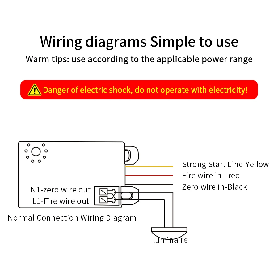 220V 50Hz Auto Infrared Sensor Switch Microwave Radar Sensor Switch PIR Radar Body Motion Sensor Module LED Light Sensor Switch