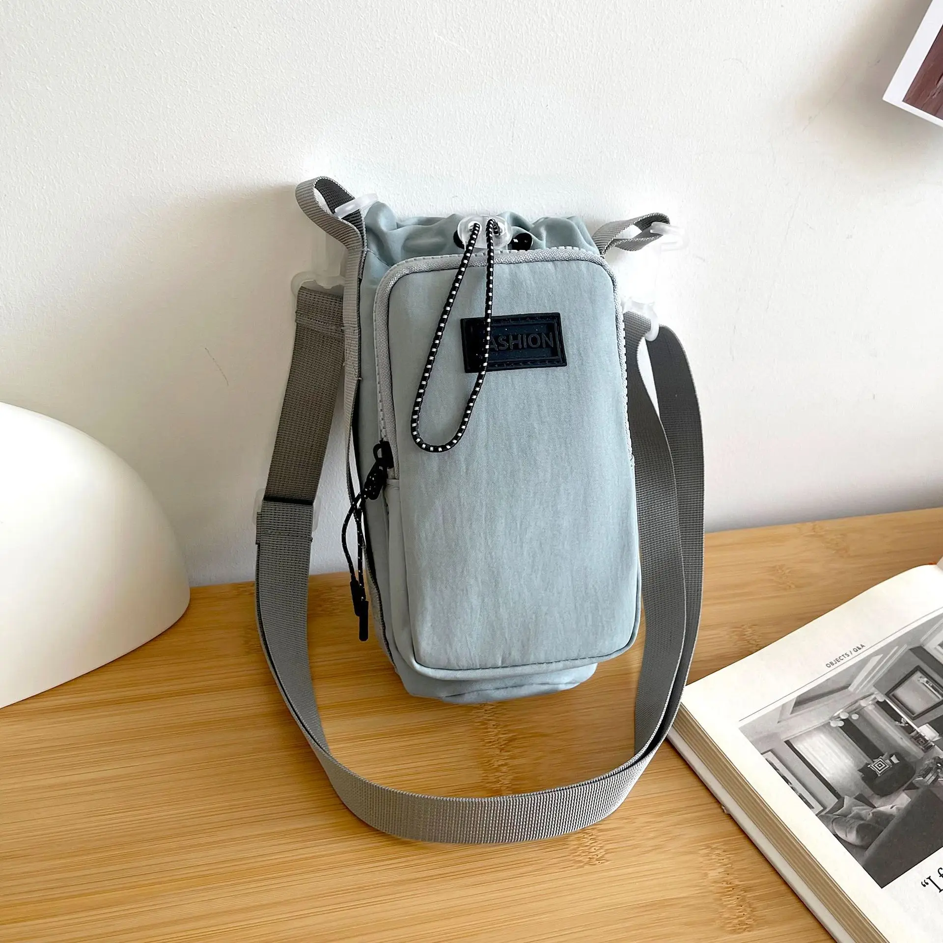 Multifunktionale Outdoor-Reisewasserflaschentasche Leichte Sport-Umhängetasche Fahrrad-Rucksack Einzel-Schulter-Handytasche – Detail 3