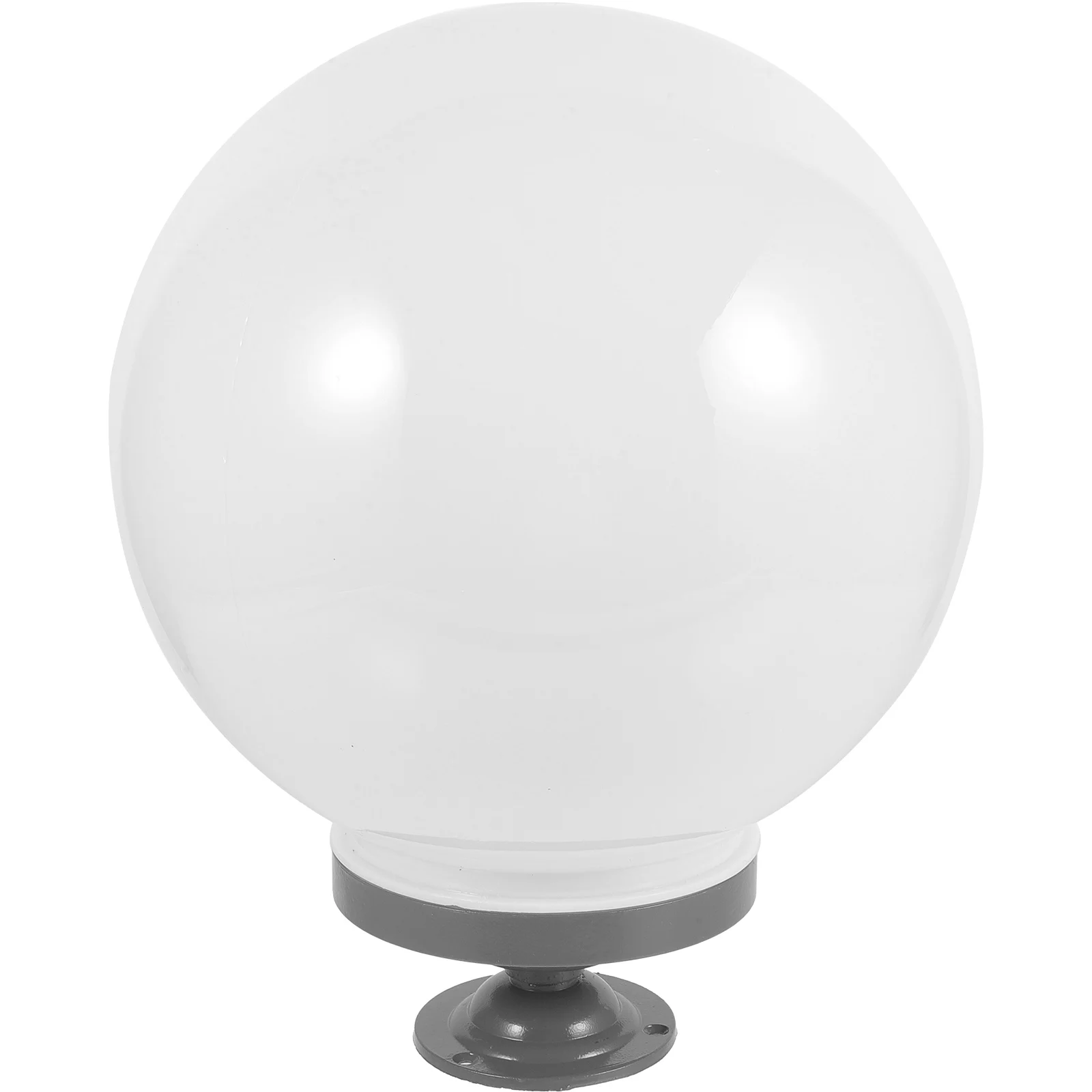 

Garden Decorative Lights Outdoor Lamp Shade Fence Post Light Acrylic Dust Water Resistant Easy Install Aluminum Base Replacement