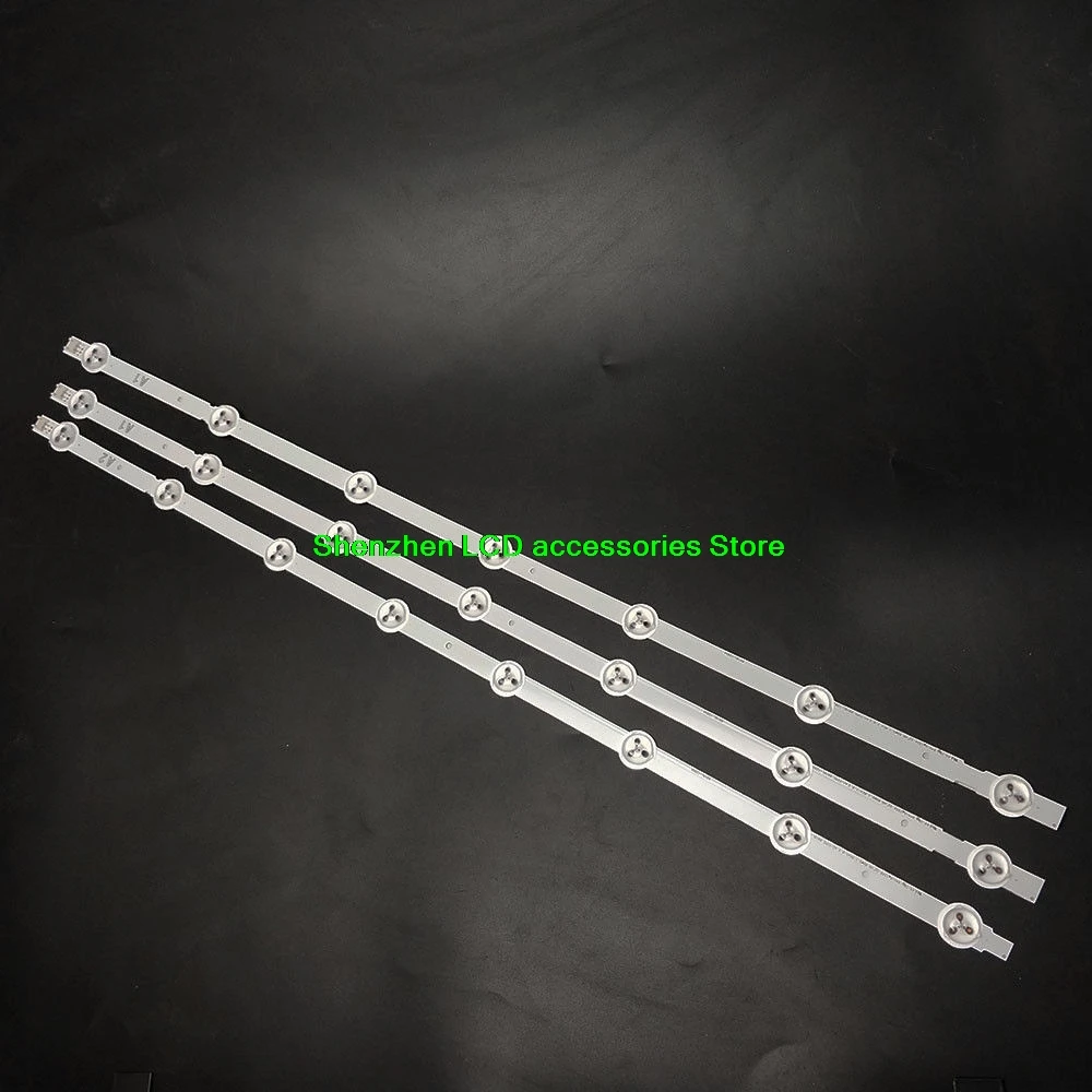 الأصلي 3 قطعة (2 * A1 * 7LED ، 1 * A2 * 8LED) LED الخلفية بار ل 32 "6916L-1204A 6916L-1205A 6916L-1105A 6916L-1106A 6916L-1295A 1296A