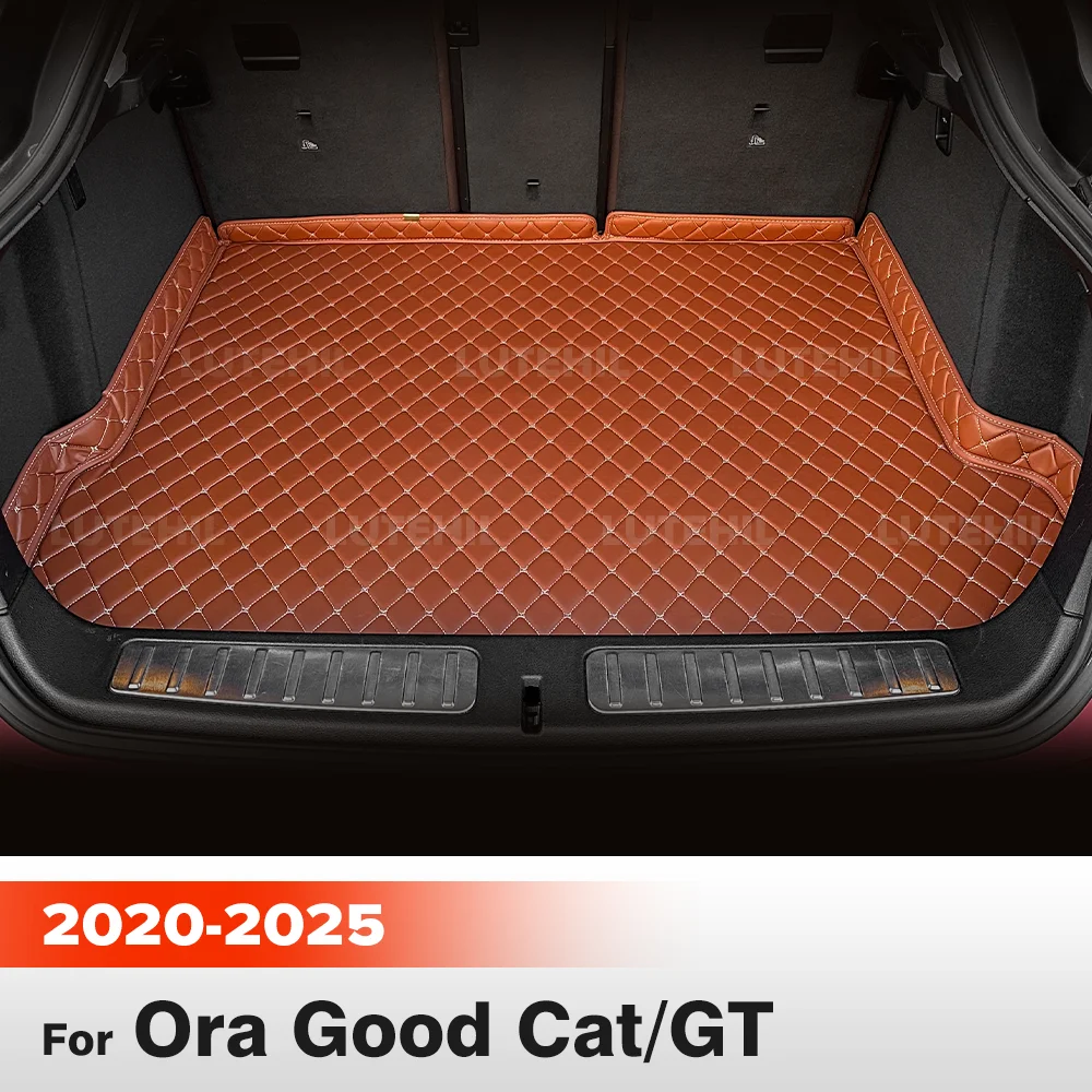 

Для Ora Good Cat/Good Cat GT 02 03 Cat ES11 2020-2025 24 23 22 21 Автомобильный коврик для багажника Автомобильный багажник Защитная накладка для салона