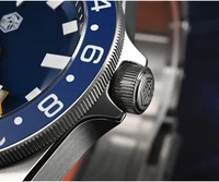 San Martin SN0121TF 39mm Upgraded GR5 Titanium Watch HZ6460 GMT Automatic Movement Sapphire BGW9 Luminous Waterproof Watches photo 4