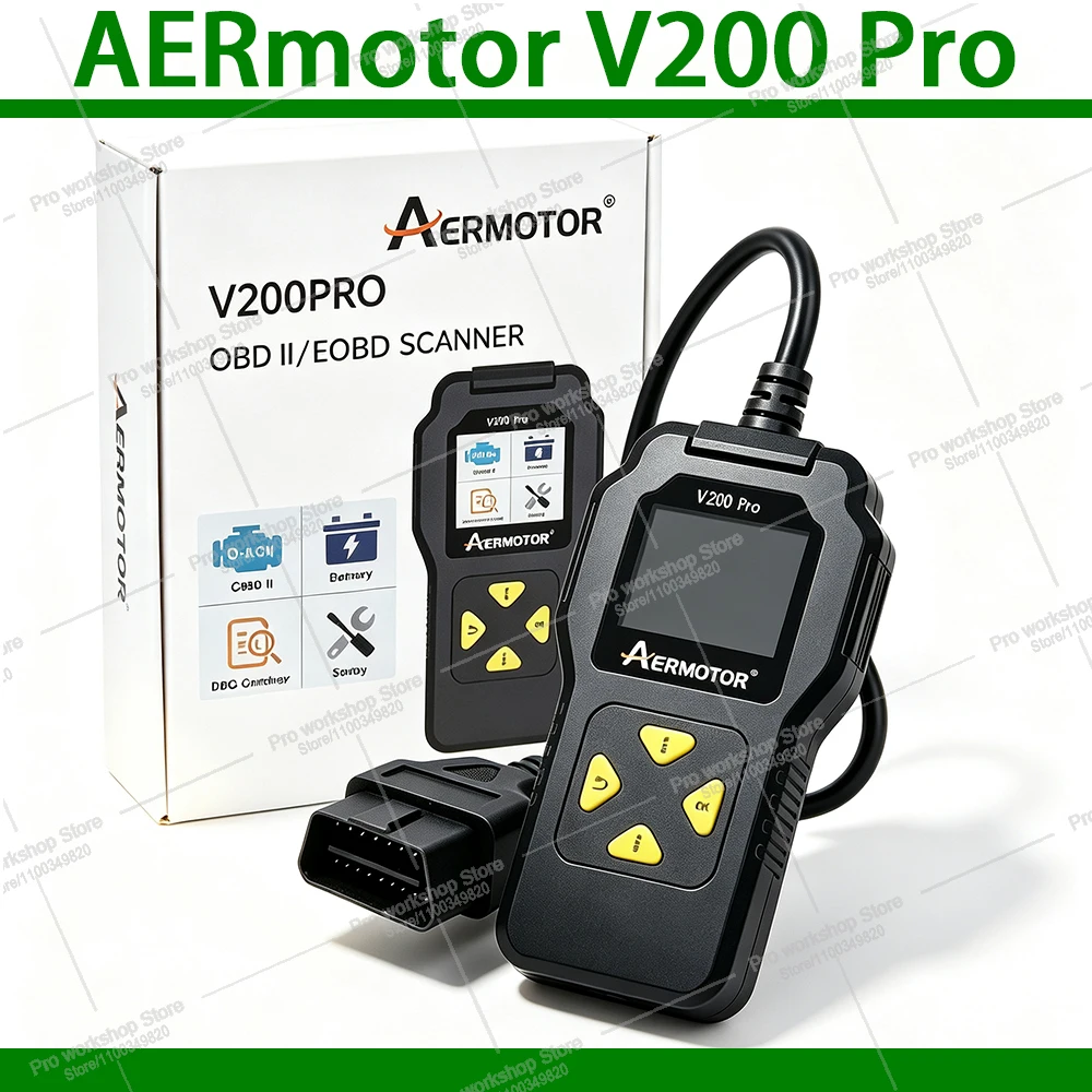 ELM327 Engine Diagnostic Scanner Car Battery Test OBD2 Scanner Code Reader Card Automotive Fault Diagnosis Tool
