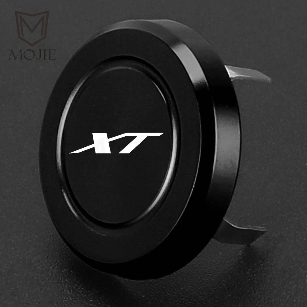 موتوكروس اكسسوارات التوجيه الجذعية الجوز غطاء غطاء الزخرفية لياماها XT225 1989-2010 XT250X XT 225 250X XT 250X 2005-2017