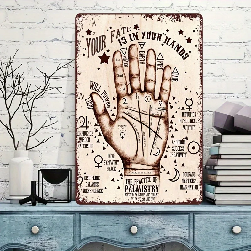 

Unframed Wall Art Poster for Bar, Kitchen, Restaurant Decor, Mystic Wealth Reading Iron Painting, Eid al-Adha Mubarak