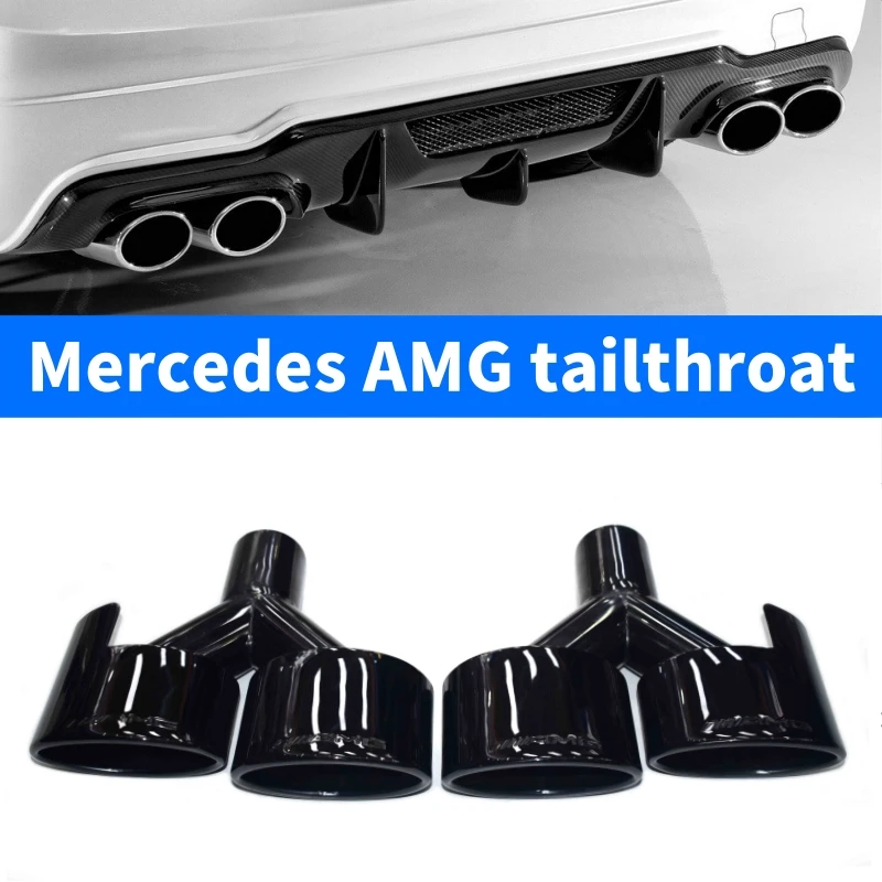

Stainless steel for the tip nozzle of exhaust muffler of Mercedes AMG tailpipe C-class E-class S-class W204 W212 W221