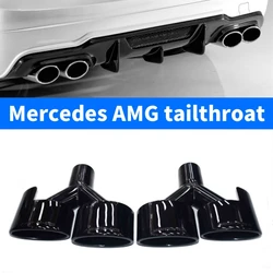 Stainless steel for the tip nozzle of exhaust muffler of Mercedes AMG tailpipe C-class E-class S-class W204 W212 W221