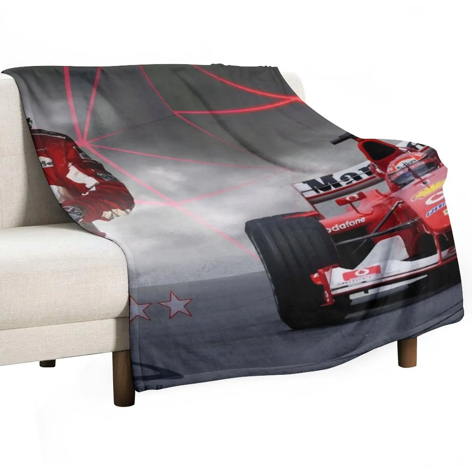 

Michel Schumacher Throw Blanket Foldable Soft Warm Blanket for Outdoor Use
