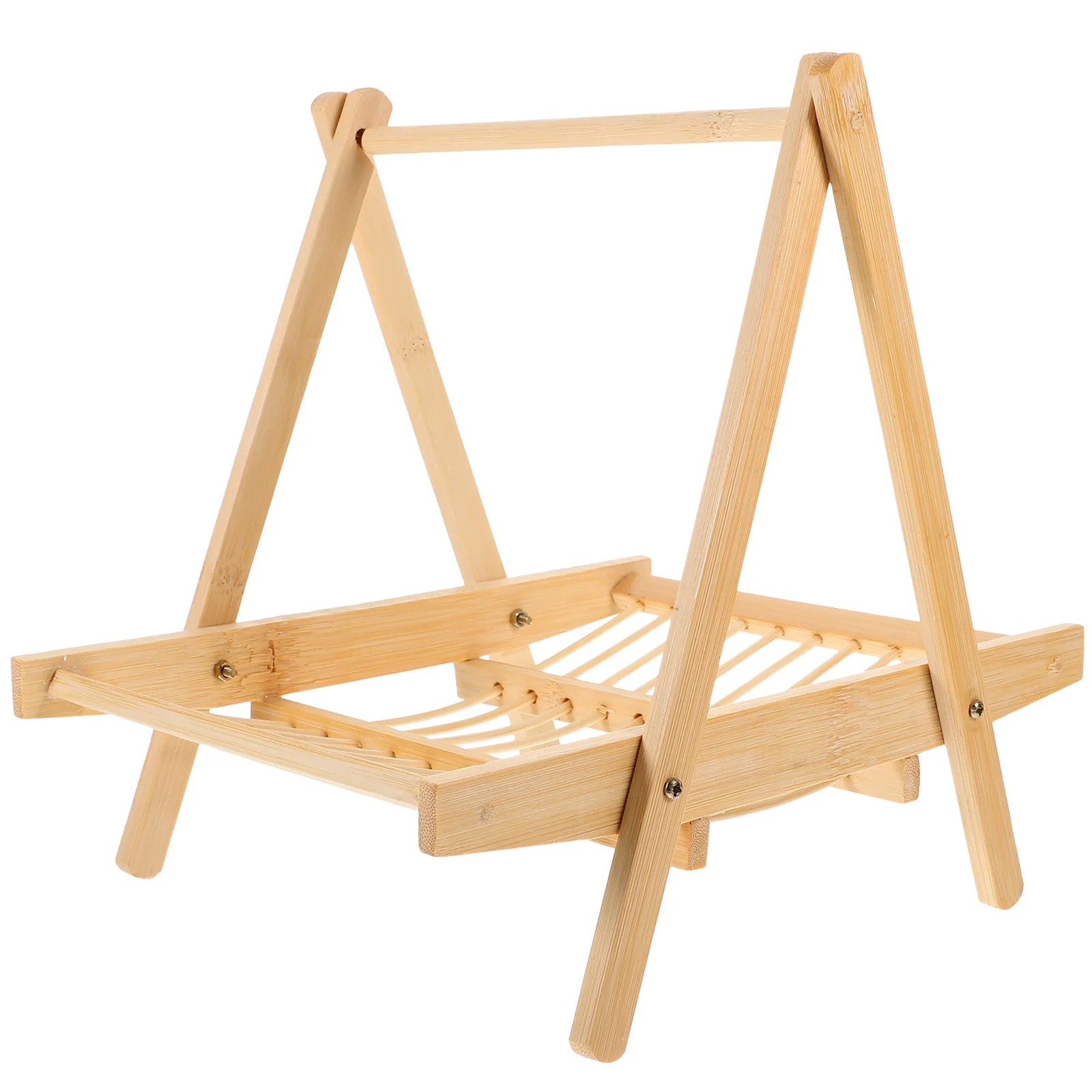 

Bamboo Fruit Basket Handwoven Snack Storage Rack Kitchen Vegetable Organizer Bread Tray Household Accessory