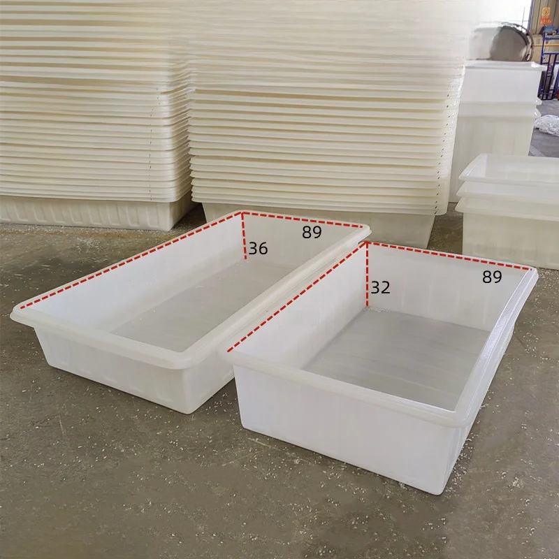 

Thiened Plastic Square Basin Slower Water Large Size Food Basin Bullfi Simp Turtle Waing Basin Bathing Basin Farmi...