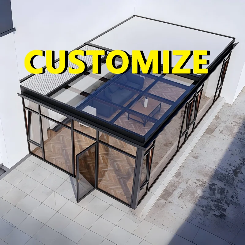 Any Size Custom Moisture Anti Condensation Aluminum Awning Hollow Insulated Slats Motor Retractable Sunroom Roof Shade Canopy