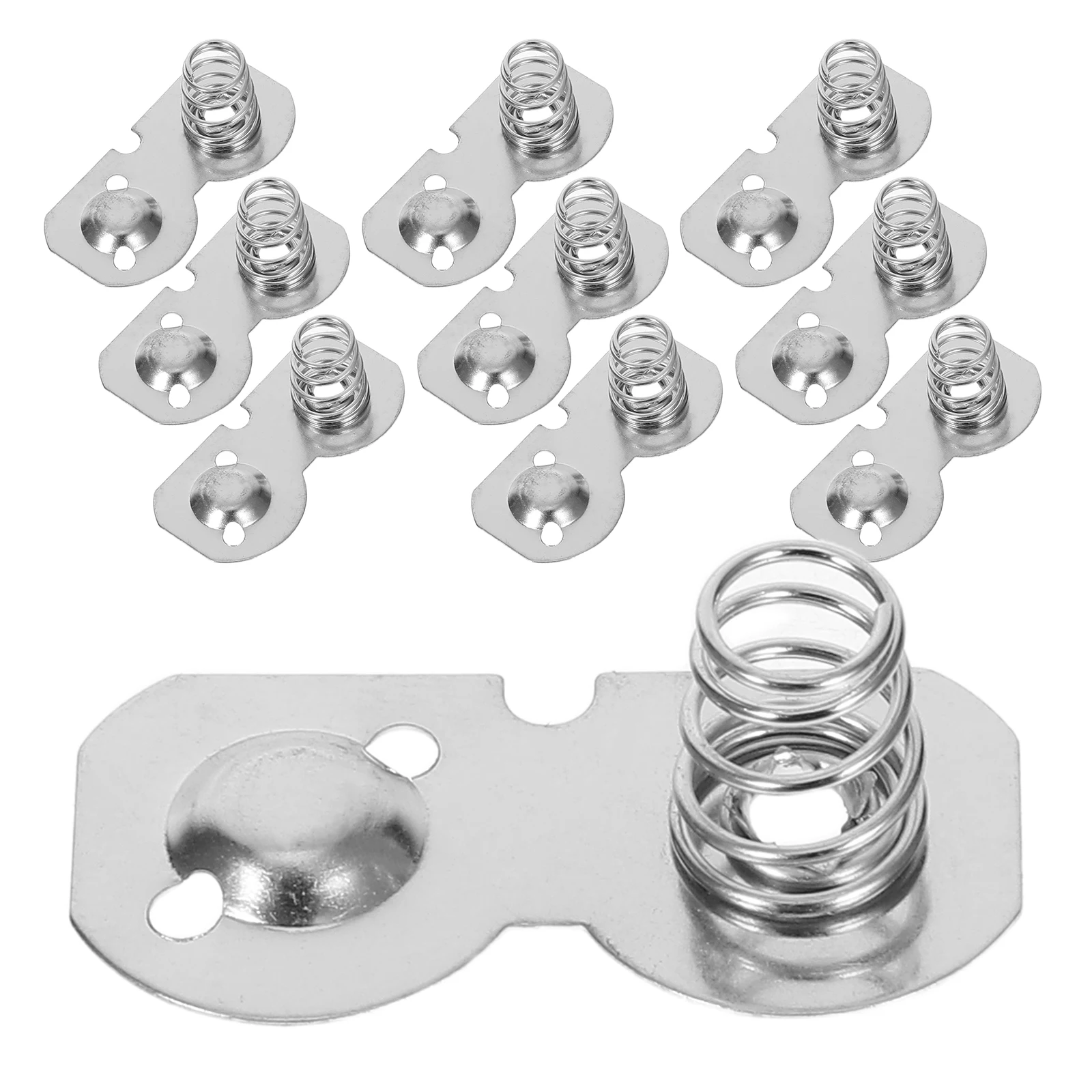 

Shrapnel Contact Nickel Plate Positive Negative Box Accessories AA Semicircle Spring DIY Replacement for Remote