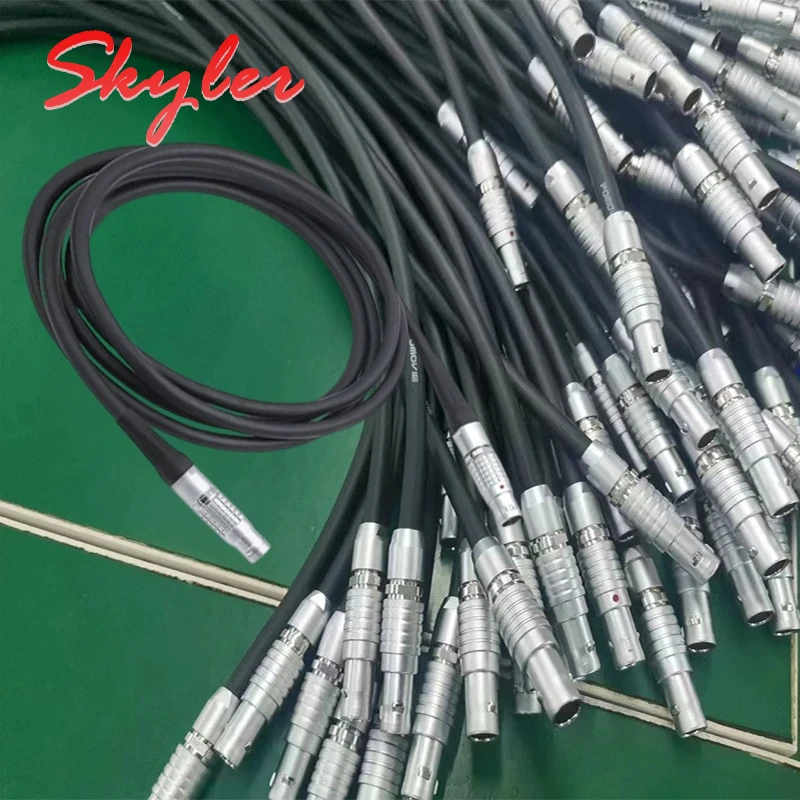 FGG 0B 1B 2B to PHG Push-pull Self-locking Connector Compatible with REMO Aviation Plug 2 3 4 5 6 7 8 Pin Signal Extension Cable