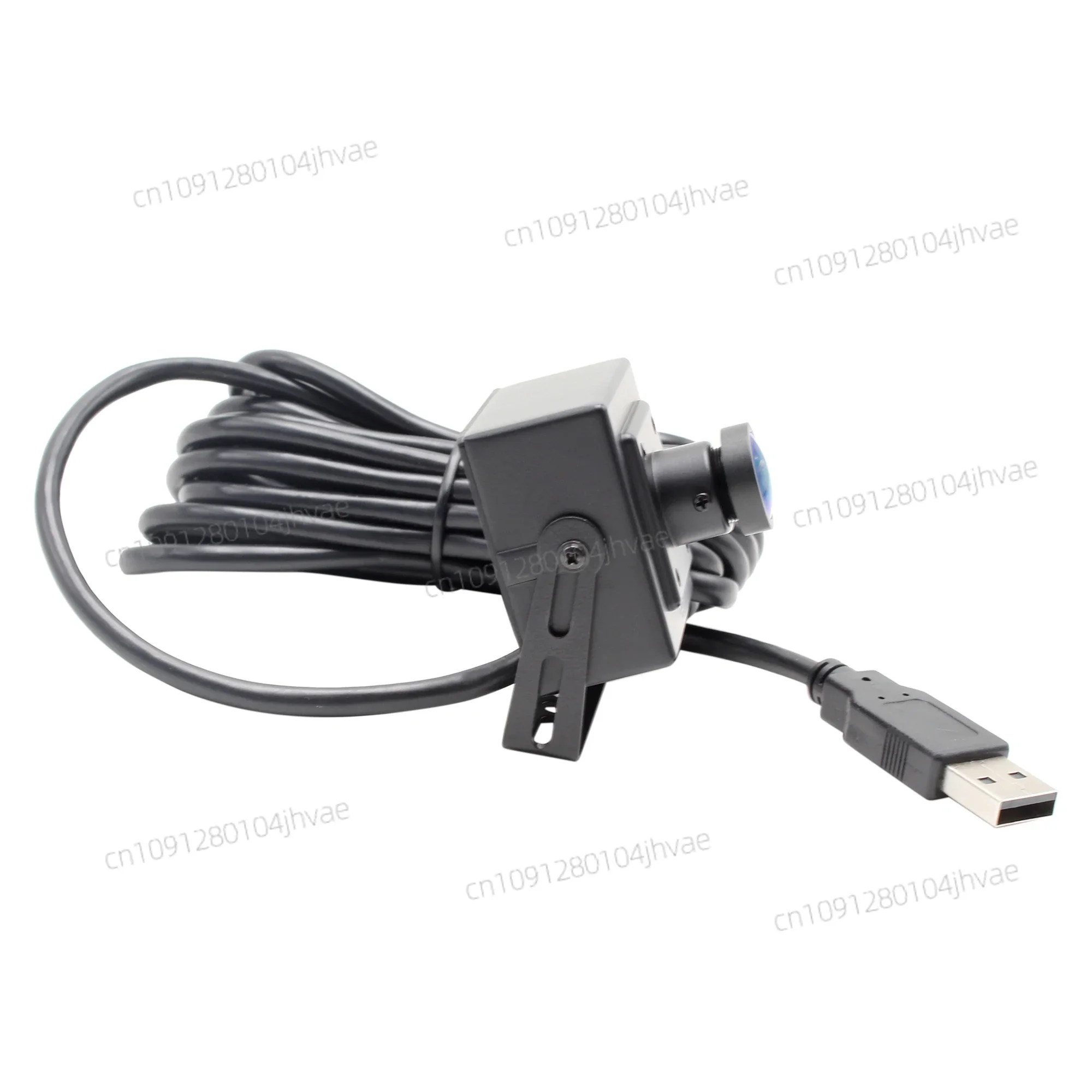 NEW8MP كاميرا ويب صغيرة للكمبيوتر 170 درجة عين السمكة كاميرا ويب عالية الدقة زاوية واسعة USB2.0 كاميرا الكمبيوتر لنظام التشغيل Windows MAC Linux Android