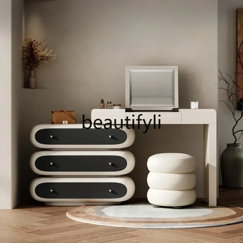 

Italian minimalist dresser chest integrated master bedroom original storage storage makeup table