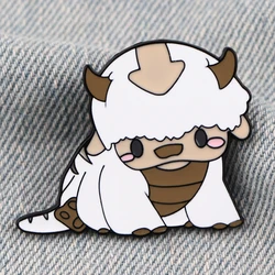 Avatar Appa Enamel Pin Lapel Pins for Backpacks Cute Things Badges on Backpack Brooch for Clothes Jewelry Gift