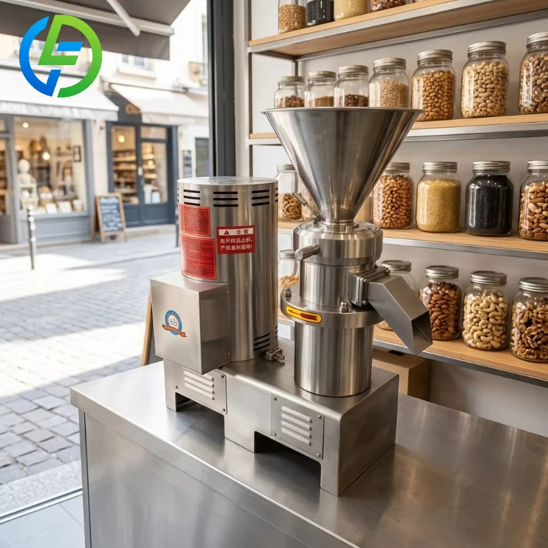 Customize Stainless Steel Peanut Butter Making Machine Nut Butter Grinder Colloid Mill for Food Processing