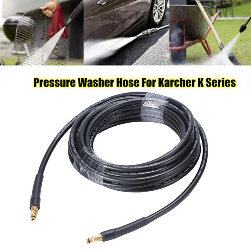 A013 Ports de tuyau de lavage de voiture de nettoyage d'eau de laveuse, tuyau de nettoyage d'eau de laveuse à haute pression pour Karcher K2 K3 K4 K5 K série 6M