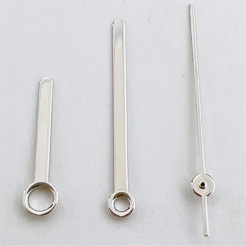 مصقول ساعة الأيدي ل NH35 NH36 4R 7S ساعة حركة 8 مللي متر 12.5 مللي متر 13 مللي متر مؤشرات حافة مستديرة ساعة دقائق الأيدي #2