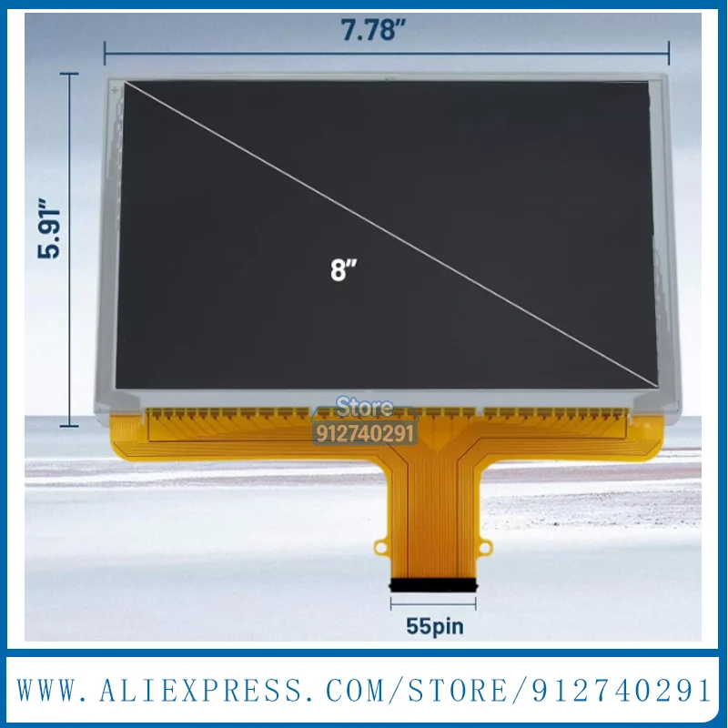 New 8 Inch DJ080PA-01A 01B 01N DJ080EA-01B 01N 01A 01K LCD Touch Screen Digitizer For GMC Mylink15-19 Navigaiton LCD Replacement
