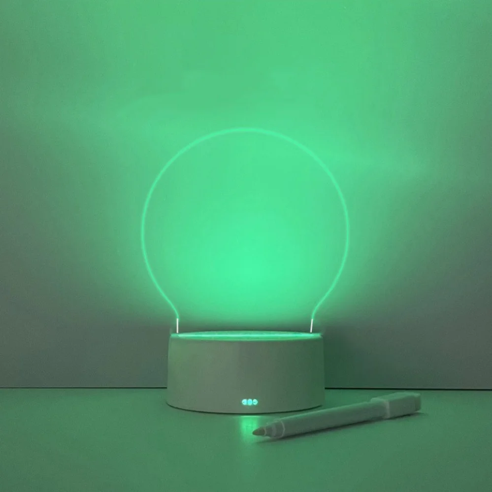 Note Board Creative Led Night Light USB Message Board Holiday Light With Pen Gift For Children Girlfriend Decoration Atmosphere